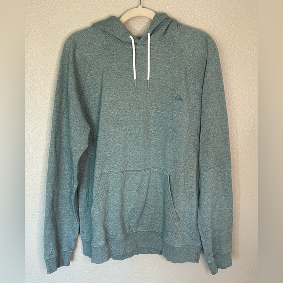 Quiksilver Men's Green Hoodie Sweatshirt Sz XL - Picture 1 of 6